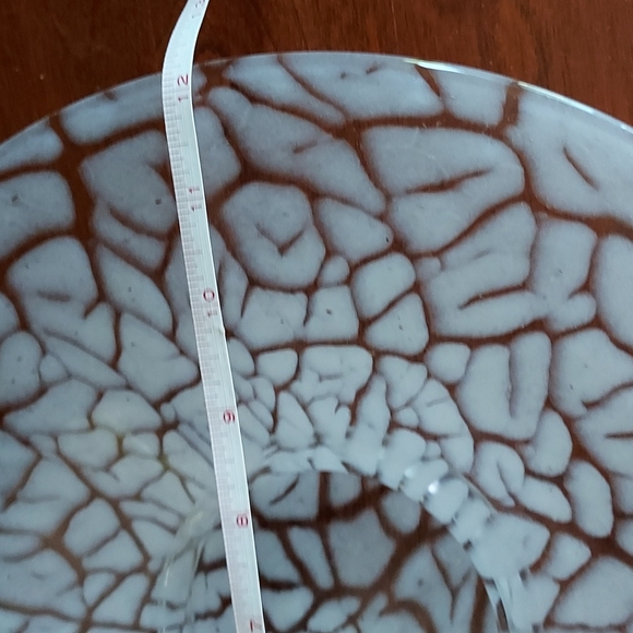 💕  Antique glass cloud  bowl candle holder centerpiece - Picture 11 of 15